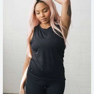 Zyia active black chill tank‎ size M